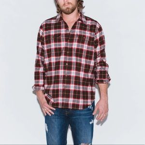 Hunt Club Flannel Redwood